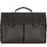  Kobe Attaché-case Cuir véritable 42 cm Compartiment ordinateur Modéle schwarz