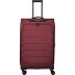  Skaii 4 roues Valise cabine L 78 cm avec soufflet d'extension Modéle red