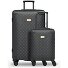  Palermo 4 roues Set de valises 2 pièces Modéle black 1