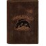  Karpfen Ausweisetui Leder 12 cm Modéle brown