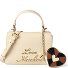  Heart Charm Sac à main Cuir véritable 21 cm Modéle ivory