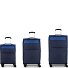  Cloud 4 roulettes Set de valises 3 pièces avec soufflet d'extension Modéle azul