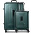  Essentials 14 Set de valises à 4 roulettes 2 pcs. compartiment pour ordinateur portable avec soufflet d'extension Modéle pearl-green metallic