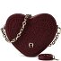  Fashion Sac à bandoulière Cuir véritable 20 cm Modéle burgundy