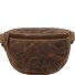  Vintage Sac banane Cuir 26 cm Modéle brown