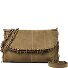  Radical Boho Sac à bandoulière Cuir véritable 35 cm Modéle lizard green suede