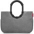 Sac de shopper 40 cm Modéle twist silver