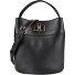  Amelia Sac à main Cuir véritable 19 cm Modéle nero