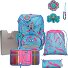 Set de cartables ErgoFlex 5 pièces Modéle Happy Pixel