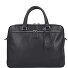  Authentic Porte-documents en cuir 38 cm Compartiment pour ordinateur portable Modéle schwarz