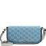  Signature Sac à bandoulière 25 cm Modéle monogram denim light blue