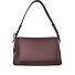  Ameline Sac à bandoulière Cuir véritable 31 cm Modéle open purple