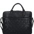  Urban Poets Blaise Attaché-case Cuir véritable 40 cm Compartiment ordinateur Modéle dark ash