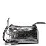  Double Mini Sac pochette Cuir 20 cm Modéle gun metal-matt silver