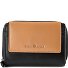  Nappa Porte-monnaie Protection RFID Cuir 14 cm Modéle black-tan