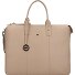  Hanna Sac de shopper Cuir 39 cm Compartiment pour ordinateur portable Modéle creme