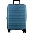  Striper 4 roulettes Trolley de cabine 55 cm avec soufflet d'extension Modéle blue