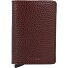  Slimwallet Étui pour cartes de crédit Protection RFID Cuir véritable 7 cm Modéle espresso-brown