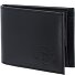  Leather Porte-monnaie Protection RFID Cuir véritable 11 cm Modéle schwarz-crab 2.0
