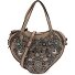  Valentina Sac à main Cuir véritable 21 cm Modéle ghiaccio