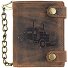  Porte-monnaie Vintage VIII en cuir 10 cm Modéle braun