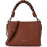  Boheme Sac à main Cuir véritable 23 cm Modéle cognac-noir