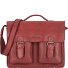  Attaché-case Cuir véritable 39 cm Modéle bordeaux