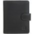  Bilbao Porte-monnaie Protection RFID Cuir 8.5 cm Modéle black pop