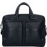  Black Square Porte-documents en cuir 39 cm Compartiment pour ordinateur portable Modéle nero