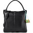  G14 Sac à bandoulière Cuir véritable 35 cm avec soufflet d'extension Modéle nero