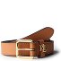  Logo Ceinture Cuir Modéle classic caramel | 80 cm