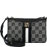  Nuri Sac à bandoulière Cuir 22 cm Modéle black logo- black