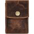  Vintage Étui pour cartes de crédit Protection RFID Cuir 7 cm Modéle braun
