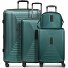  Essentials 14 Set de valises à 4 roulettes + Beautycase 4 pcs. avec soufflet extensible Modéle pearl-green metallic