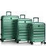  Alumix 4 roulettes Set de valises 3 pièces avec soufflet d'extension Modéle midnight green