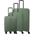  Air Stripe 4 roues Set de valises 3 pièces avec soufflet d'extension Modéle green