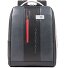 Urban Sac à dos professionnel Cuir véritable 41 cm Compartiment ordinateur Modéle grey-black