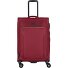  Travel Line 9704 4 roulettes Trolley M 68 cm avec soufflet d'extension Modéle dark red