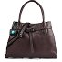  Elif Sac à bandoulière Cuir véritable 43 cm Modéle moka