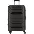  Strz by Asteroid 4 roulettes Trolley L 74 cm avec soufflet d'extension Modéle black