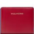  Blue Square Porte-monnaie Protection RFID Cuir véritable 11 cm Modéle red
