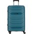  Strz by Asteroid 4 roulettes Trolley L 74 cm avec soufflet d'extension Modéle deepsea green