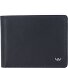  Polo Porte-monnaie Protection RFID Cuir véritable 12 cm Modéle marineblau