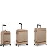  Zuna 4 roulettes Set de valises 3 pièces Modéle champagne