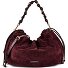  Morgana Sac à bandoulière Cuir véritable 46 cm Modéle amarone