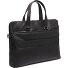  Elvas Porte-documents Cuir 40 cm Compartiment pour ordinateur portable Modéle black
