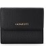  Bologna Leather Porte-monnaie Cuir véritable 12 cm Modéle black