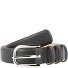  Ceinture Adria en cuir Modéle black/nickel | 95 cm