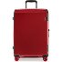  Logic Pro 4 roues Valise cabine 66 cm avec soufflet d'extension Modéle deep red metallic