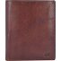  Porte-monnaie Arezzo RFID cuir 10 cm Modéle tabak